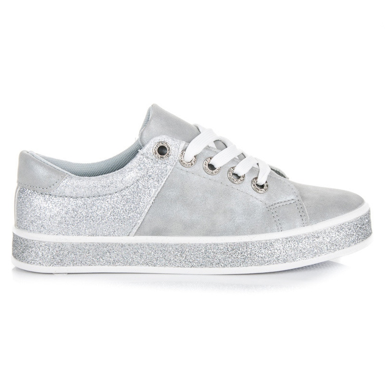 Seastar Gråa sneakers med bindning