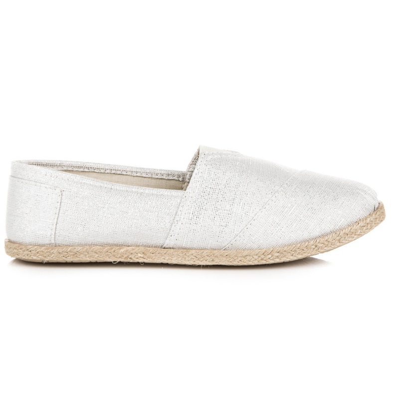 Slip-on espadrillor grå
