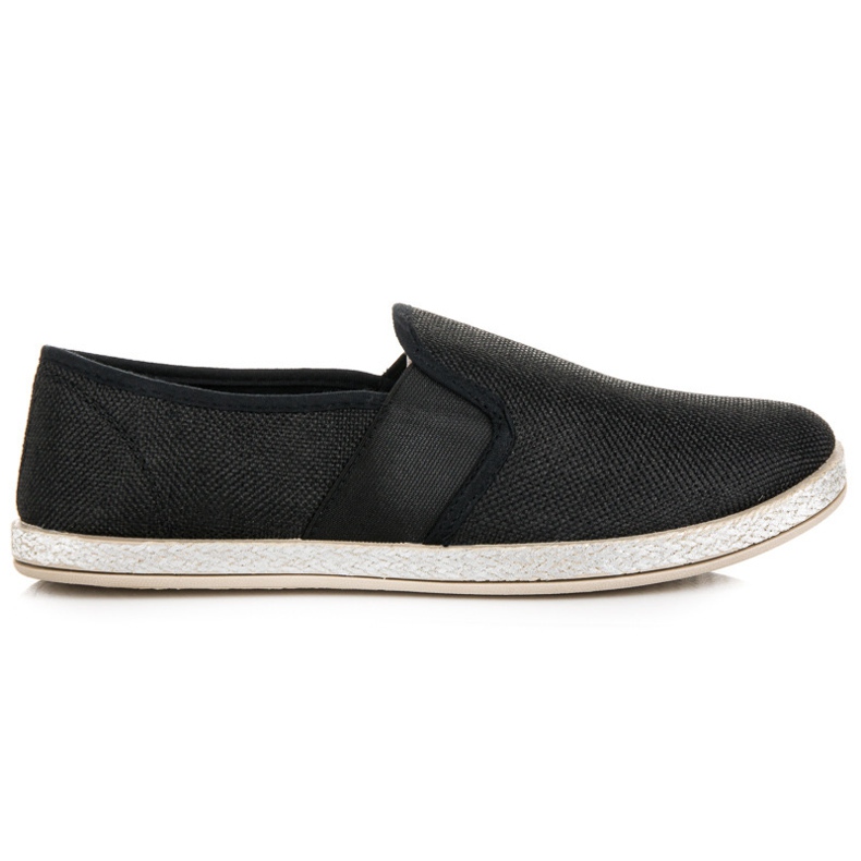 Muto Slipons, espadrillor svart