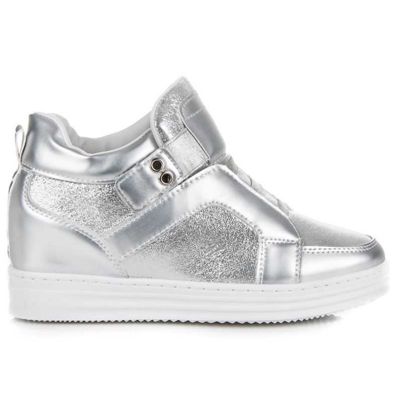 Muto Kardborre sneakers i silver grå