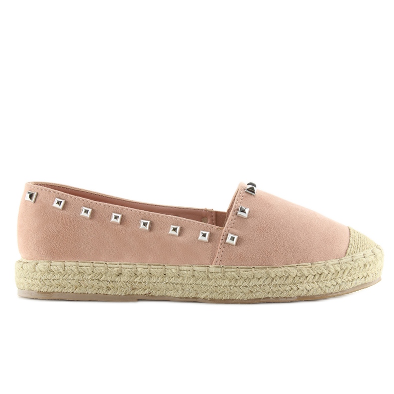 Espadrillor för kvinnor rosa 99-17 rosa