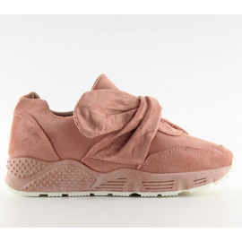Pink Suede Sports Shoes 06 - II Gat rosa