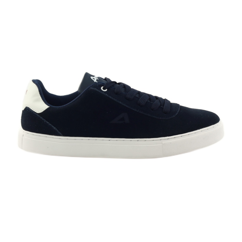 American Club Herrskor sneakers American 17003 marinblå sneakers