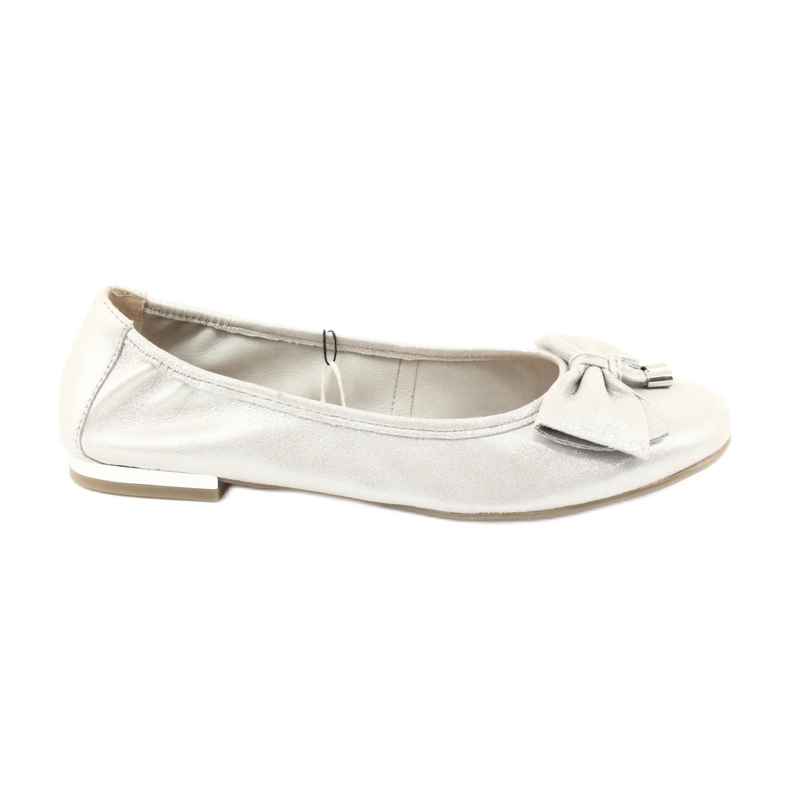 Caprice ballerinas damskor 22111 silver grå