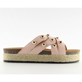 Tofflor espadrillor rosa CK22P rosa
