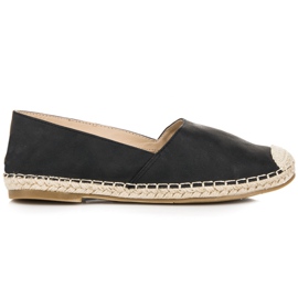 Queentina Svart Espadrilles