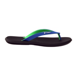 Rider 10594 flipflops för män svart blå grön