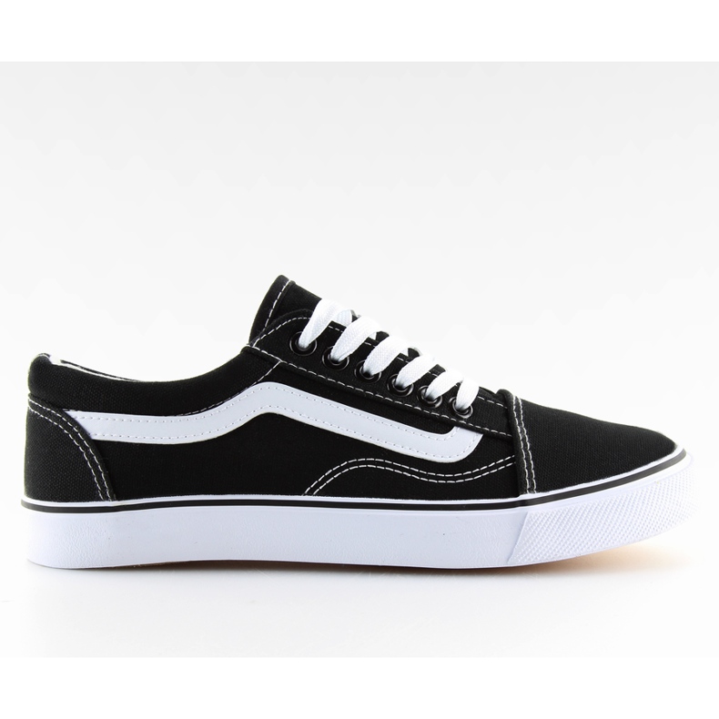 Svart DC3 Black kvinnors sneakers vit