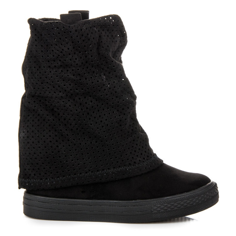 SDS Genombrutna sneakers svart