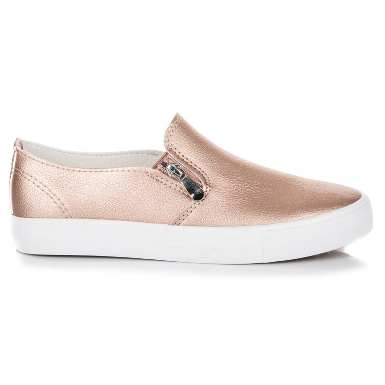Seastar Sneakers med dekorativ dragkedja rosa