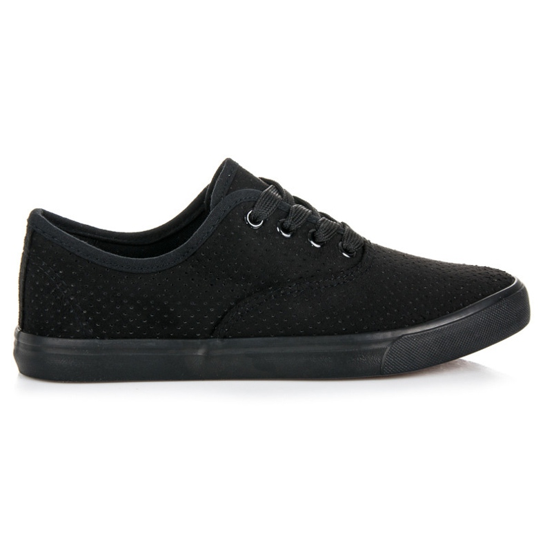 Mocka Openwork Sneakers svart