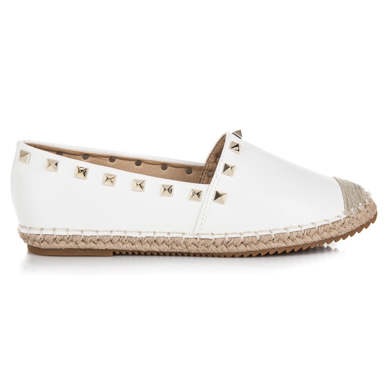 Queen Vivi Slip-on vita espadrillor