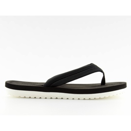 Svarta kvinnors svarta flipflops CK38 svart