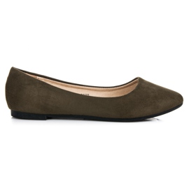 Seastar Mocka ballerinor grön