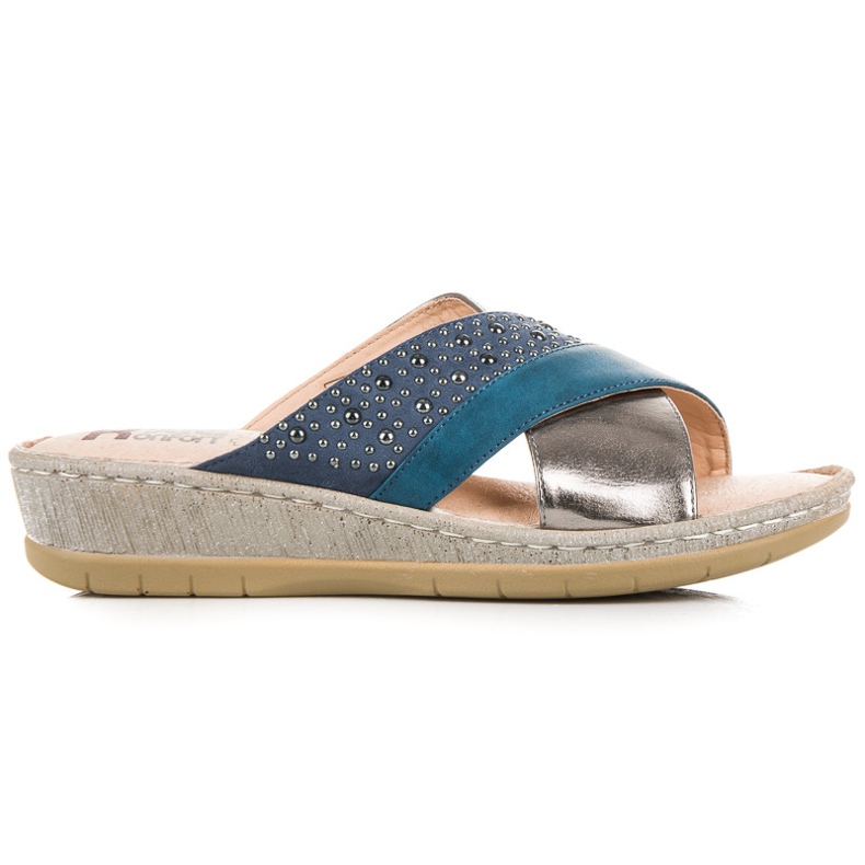 Kylie Casual tofflor blå