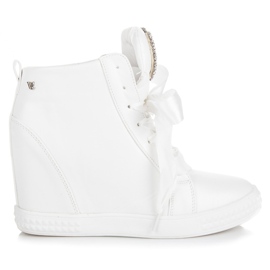 Vices Sneakers bundna med ett band vit