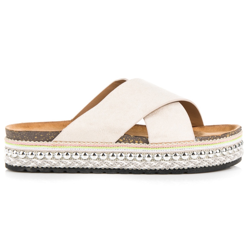 Seastar Mockatofflor på plattformen brun