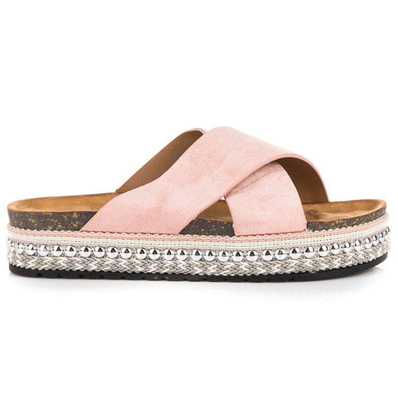 Seastar Mockatofflor på plattformen rosa