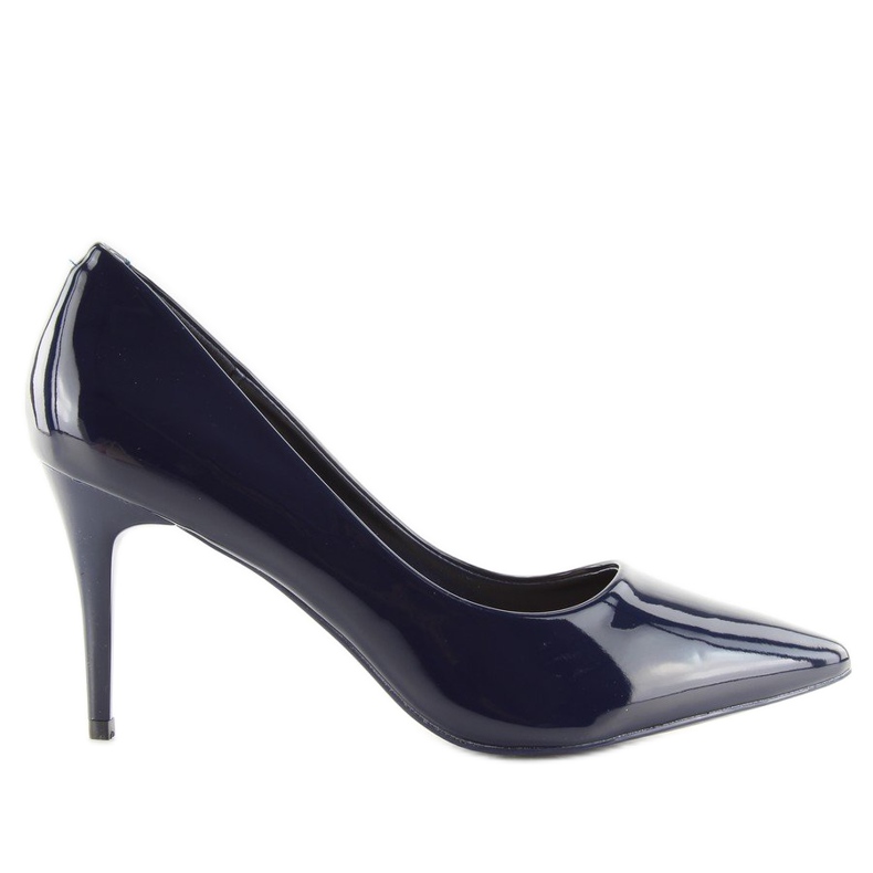 Marinblå pumps för damer LEI-83 Blå