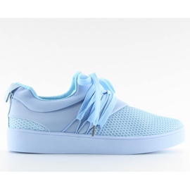 Blå NB186P LT.BLUE sportskor för dam