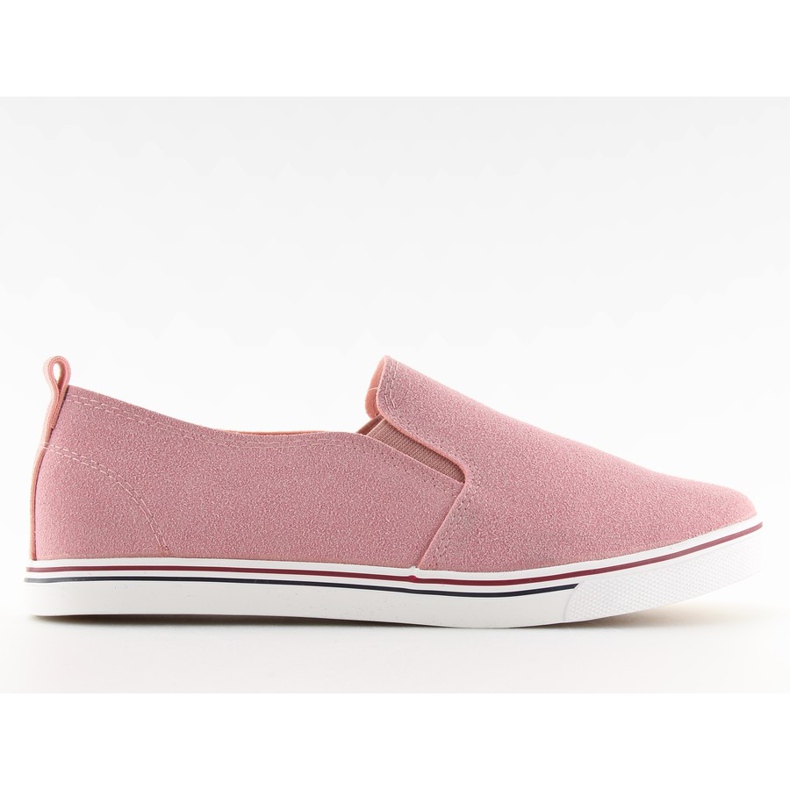 Rosa XL07P Rosa slipony sneakers