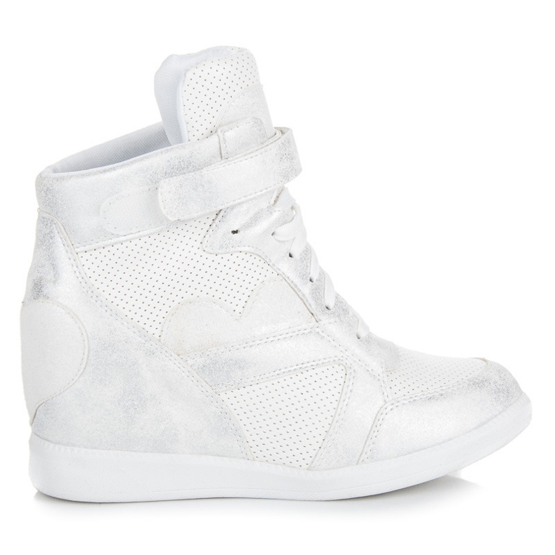 Vices Tied Wedge Sneakers vit