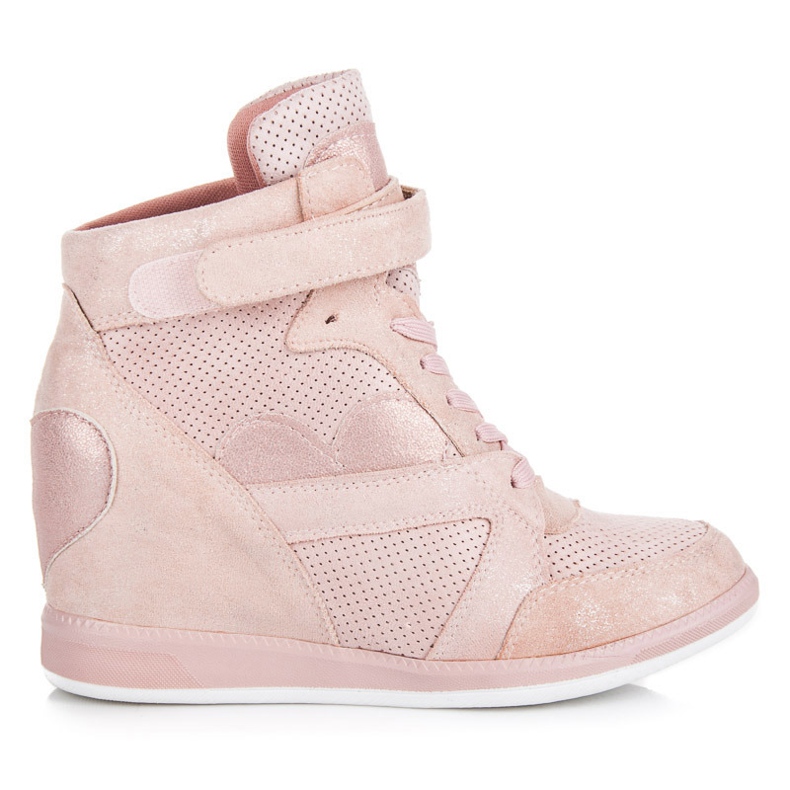 Vices Knytna sneakers rosa