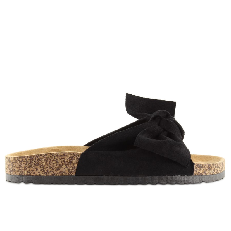 Damtofflor På Kork Svart Ck02 Svart