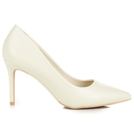 Vices Pastellfärgade höga klackar mångfärgad gul