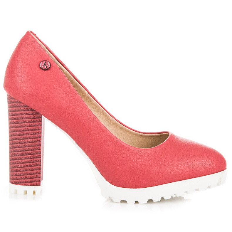 Vices Pumpar På Plattformen röd