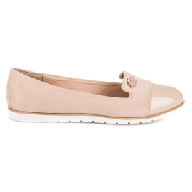 Vices Snygga mockaballerinor brun