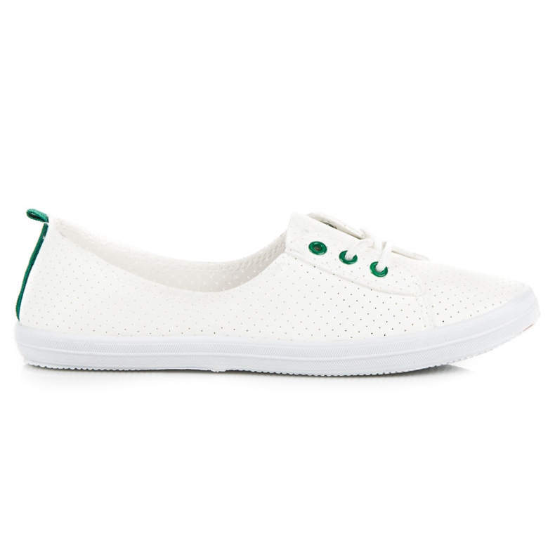 Kylie Openwork sneakers vit