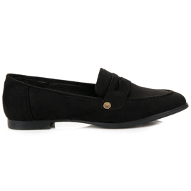 Seastar Loafers i mocka svart