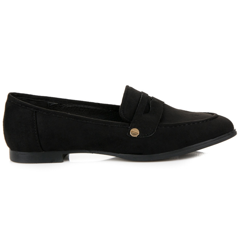Seastar Loafers i mocka svart