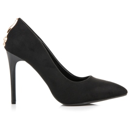 Seastar Mockaklackar med prydnad svart