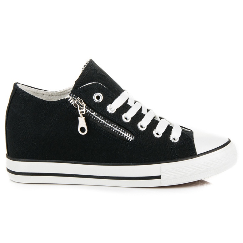 Kayla Knytna sneakers svart