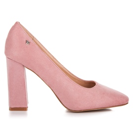 Vices Rosa pumps på pelaren