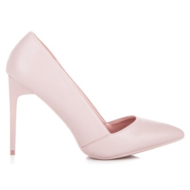 Vices Eleganta skruvstäd med höga klackar rosa