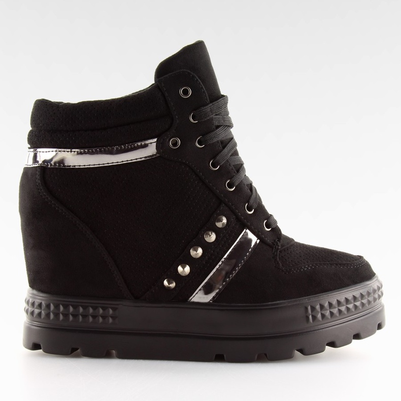 Svarta damsneakers AT-0650-L Svarta