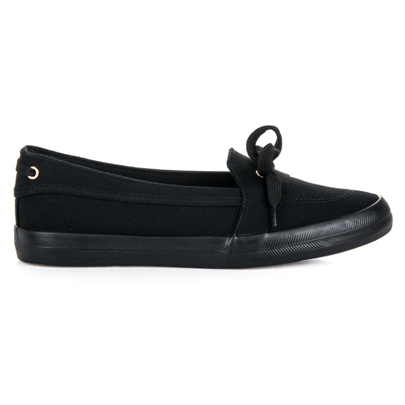 Seastar Svarta slip-on sneakers
