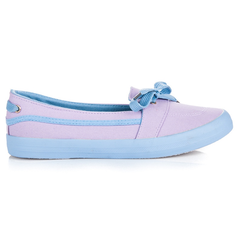 Seastar Lila slip-on sneakers blå violett