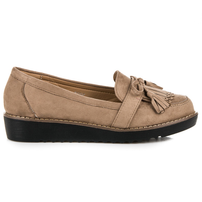 Seastar Loafers med fransar brun