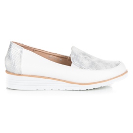 Vices Skor med skruvmönster grå vit