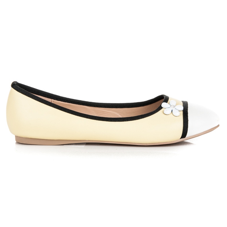 Vices Ballerina med en blomma gul