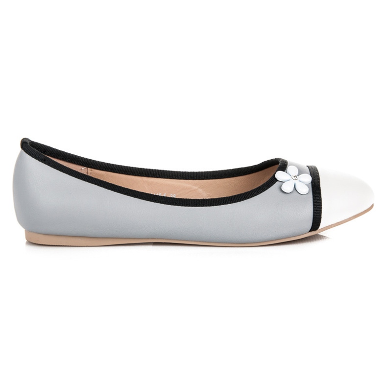 Vices Ballerina med en blomma grå