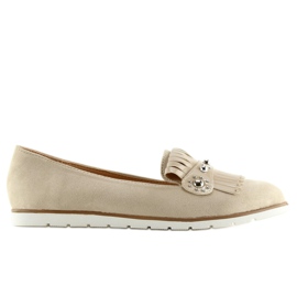 Beige loafers dam DM30P Beige