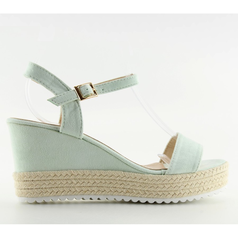 Kilsandaler akvamarin espadrillor R120P L.GRÖN