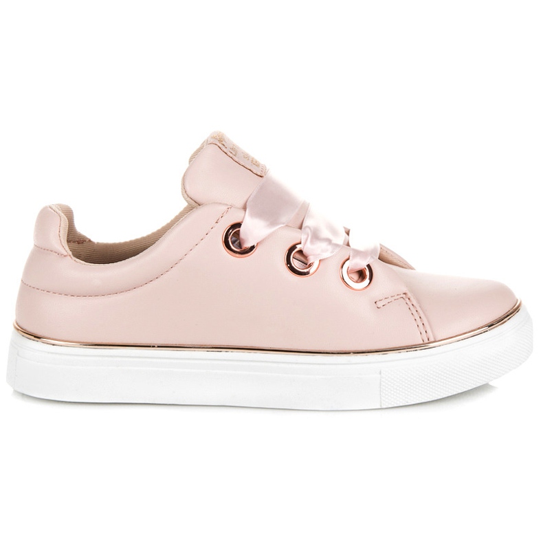American Club Sneakers bundna med ett band rosa