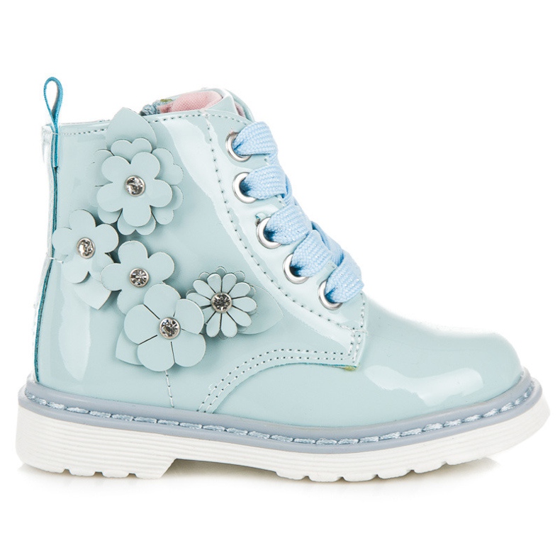 Zip Slippers American Club blå