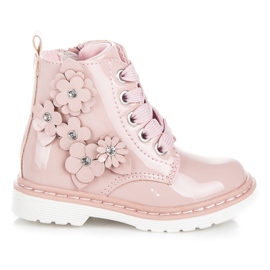 American Club Laced amerikanska klubbskor rosa